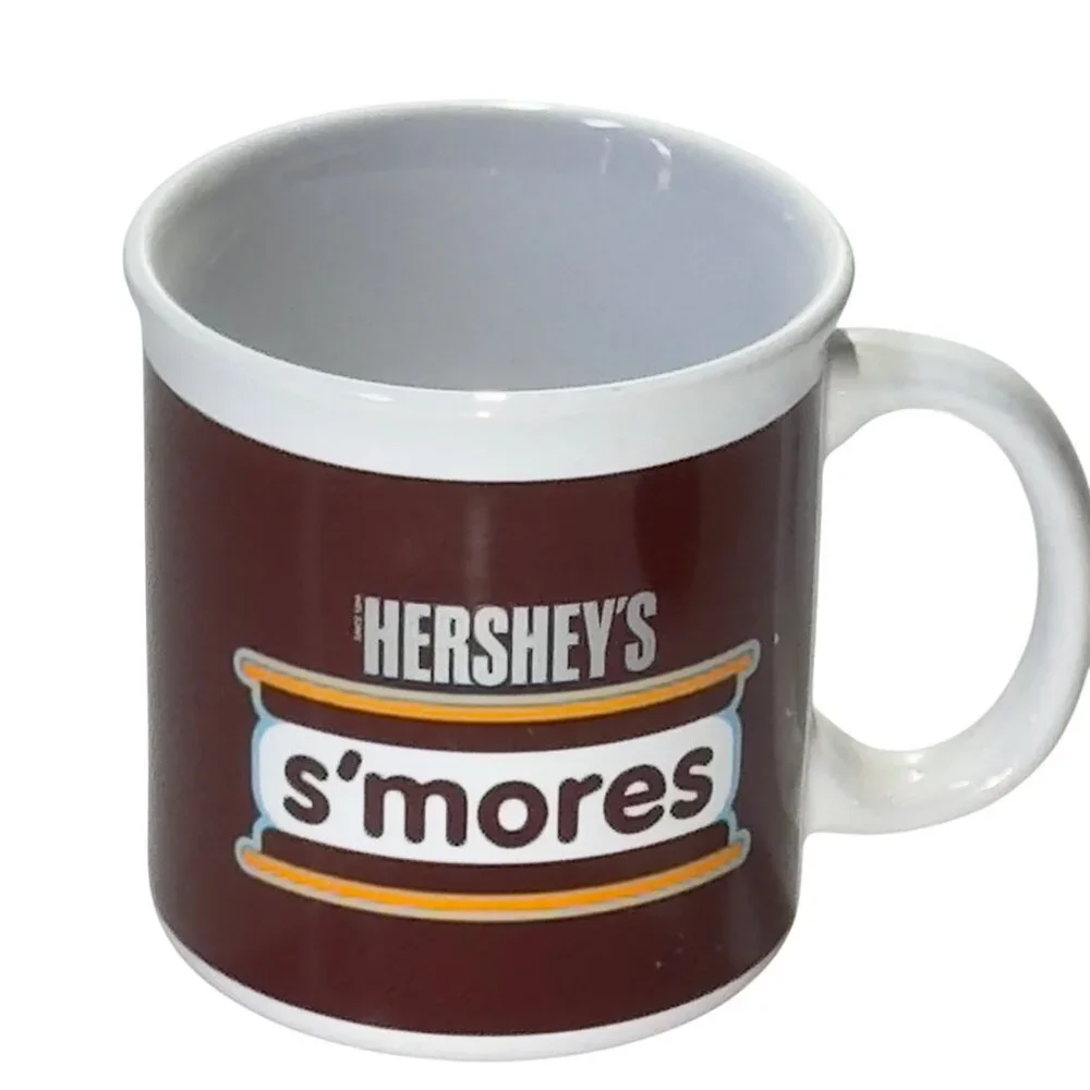 Hersheys Smores Ceramic Mug Set Of 2 Dishwasher & Microwave Safe